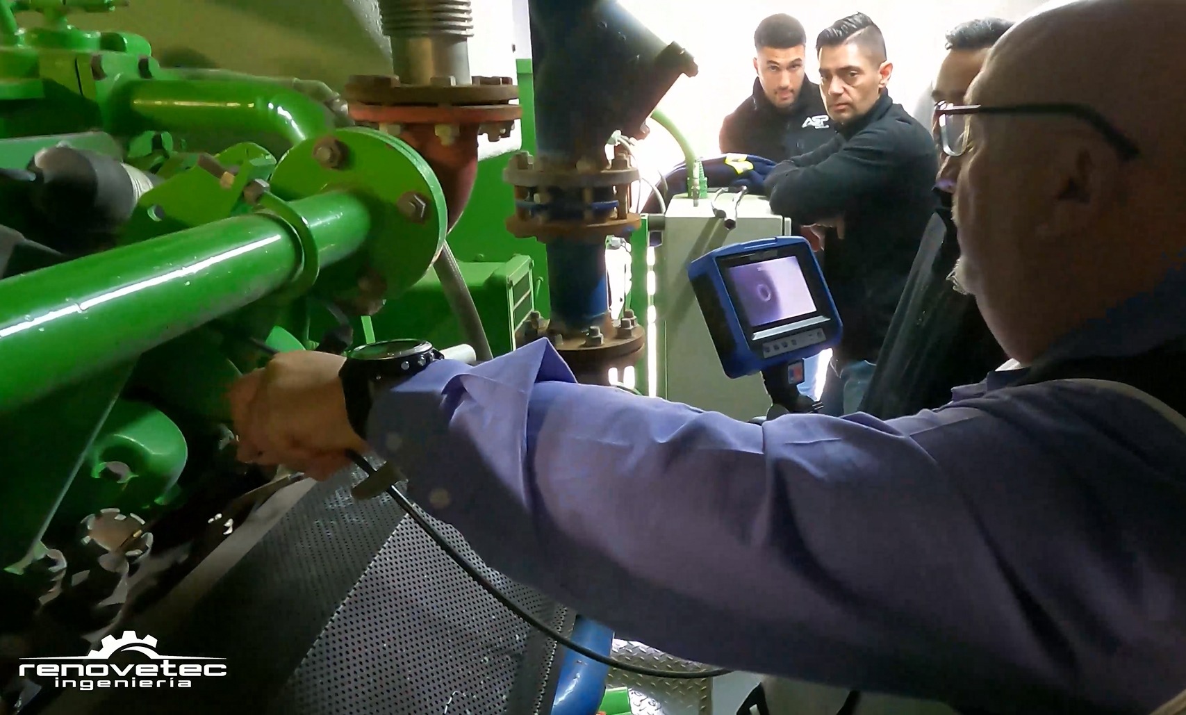 Curso de inspecciones boroscópicas en multiplicadoras